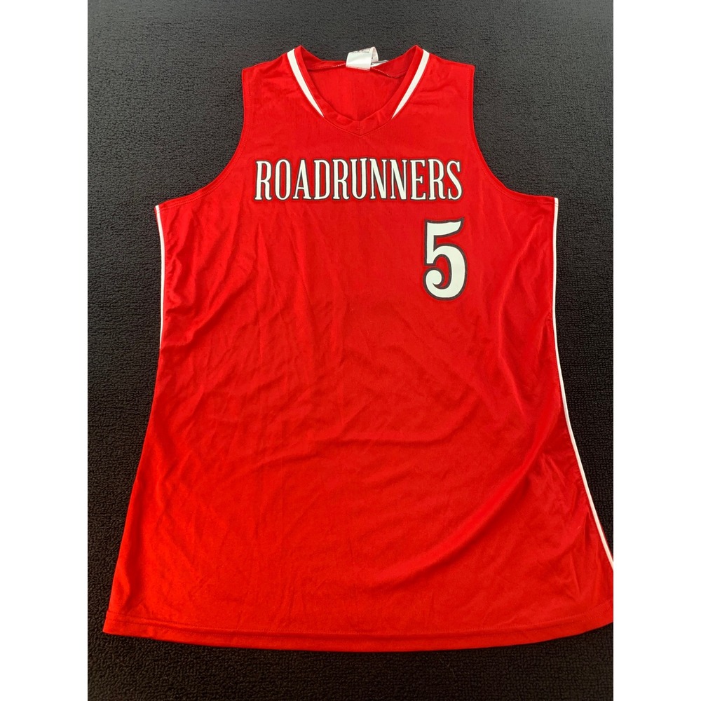 Alleson Athletic Roadrunners Softball‎ Racerback Jersey Red Womens Size L